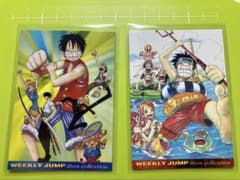 ONE PIECE ジャンプフェスタ 2001 2002 WJカード 2枚 - メルカリ