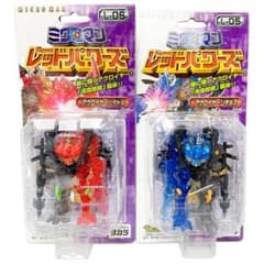 未開封 ミクロマン アクロイヤーハイドル ジギルス ２体セット レッドパワーズ 未開封 ミクロマン アクロイヤーハイドル ジギルス 2体セット レッド
