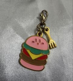 커비 카페 한정 모구 모구 패스너 매력 햄버거