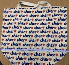 Cher トートバッグ  大　美品のサムネイル