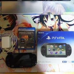 PSVITA マイクロSD32G マイクラ付き 本体のサムネイル
