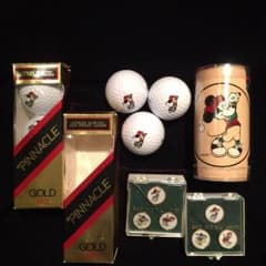 ミッキーマウス  ゴルフボール&マーカー&ティーのサムネイル