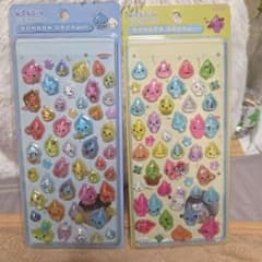 しずくちゃん ボンボンドロップシール 2枚セットのサムネイル