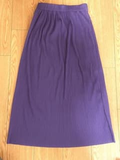 SHEIN プリーツスカート パープル 紫 Sサイズのサムネイル