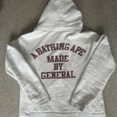 A BATHING APE MADE BY GENERAL フルジッパー A BATHING APE MADE BY GENERAL フルジッパー - メルカリ