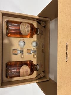 貴重❣️ニッカウイスキー ピュアモルト ブラック&レッド 飲み比べ