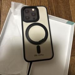 iPhone15 pro 用　リング付き携帯カバーのサムネイル