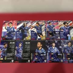 サッカー日本代表2022 カルビーカード 17枚セット - メルカリ