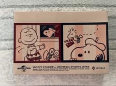 新品 USJ SNOOPY ミニジャガードタオルセット 2枚入のサムネイル