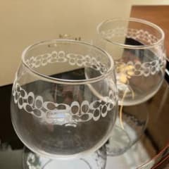 コーチ　ペア　ゆらゆらグラス　箱あり　新品未使用のサムネイル