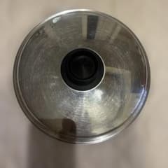 ロイヤルクイーン 鍋蓋 ステンレス used ロイヤルクィーン フタのみ