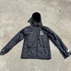 Nike NFTB フード付きベンチコート 黒 2way - メルカリ