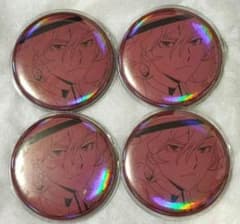 文豪ストレイドッグス 中原中也 ホログラム缶バッジ 4個 セット - メルカリ