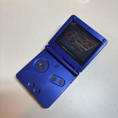【動作確認済み】ゲームボーイ　アドバンスSP　本体　ブルー 充電器付きのサムネイル