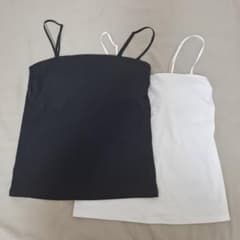 UNIQLO ユニクロ エアリズム ブラチューブトップ 2色セット Lサイズのサムネイル