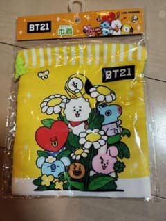 BT21 巾着 イエローのサムネイル