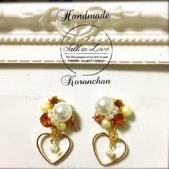 美女と野獣 イメージデザイン ピアス イヤリングのサムネイル