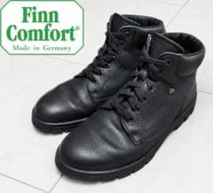 美品 Finn Comfort ドイツ製 サイズ6 本革 レザーブーツ 健康靴 - メルカリ
