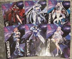 アズールレーン　渋谷　TSUTAYA クリアファイル　全6種セット - 2