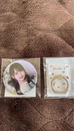 賀喜遥香 スマホリング、缶バッジ セットのサムネイル