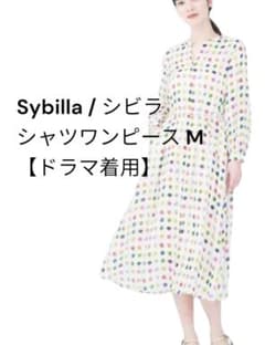 シビラ マルチドットシャツワンピースM ドラマ着用 シビラ マルチドットシャツワンピースM ドラマ着用 - メルカリ