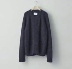 stein kid mohair cardigan dark purple - メルカリ