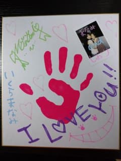 ももクロ　ももいろクローバー　サイン色紙　玉井詩織　伊倉愛美 m60459329185_1.jpg?1713530900