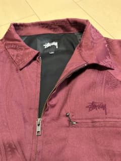 スチューシー ジャンパー 美品 ボルドー L - メルカリ