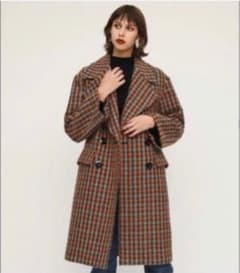 SLY      DOMMY CHECK COATのサムネイル