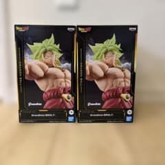 ザ*ツ様 ドラゴンボールZ Grandista-BROLY- フィギュア 2個セのサムネイル