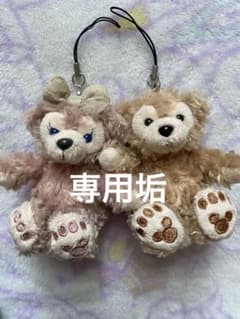 ダッフィー&シェリーメイ　ぬいぐるみストラップのサムネイル