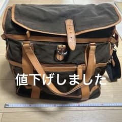 OSAMトートバッグ ブラウン レザーコンビのサムネイル