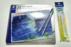 STAEDTLER karat aquarell 24色セット 水筆付きのサムネイル