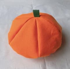 ハンドメイド　かぼちゃ　帽子のサムネイル