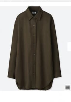 ユニクロユー  ドレープツイルチュニックUNIQLOのサムネイル