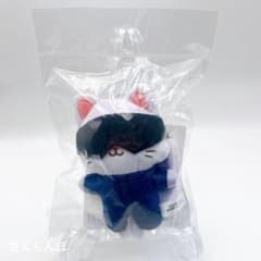 [신품]주술회전 고죠 사토루 아이 마스크가있는 미니 봉제 인형키링