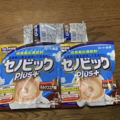 セノビックプラス ミルクココア味 2袋セット計量スプーンものサムネイル