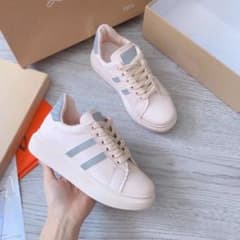 ひ*ん様 PASHION ピンク ストライプ スニーカーのサムネイル