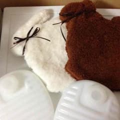 あゆちゃん様専用☆アニマル湯たんぽ（リス ウサギ）のサムネイル