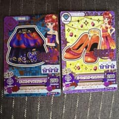 アイカツカード　紅林樹里　サングリアロッサ　パーフェクトガーネットパンプスのサムネイル