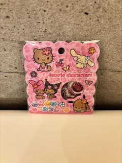 c*n様 サンリオキャラクター 日焼けシリーズ　おはじきシールのサムネイル