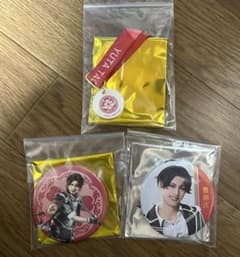 ミュージカル刀剣乱舞 刀ミュ 豊前江 立花裕大 缶バッジ リボンバンドのサムネイル