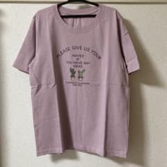 Cecile セシール半袖Tシャツピンク Mサイズ 綿100%のサムネイル