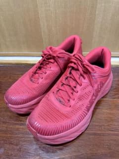 Yum様専用　HOKA レッド スニーカーのサムネイル