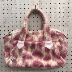 90's Vivienne Westwood ピンクレオパードパイルバッグ - メルカリ