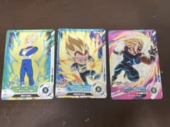 ドラゴンボールダイバーズ レアカード ベジータ 3枚セットのサムネイル