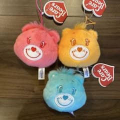 ケアベア ぬいぐるみ 3色セットのサムネイル