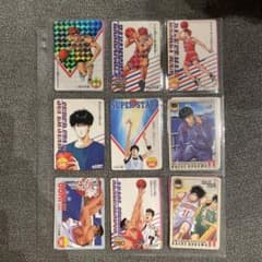 スラムダンク　桜木花道　キラカードあり　流川楓　仙道　赤木　春子　桜木軍団のサムネイル