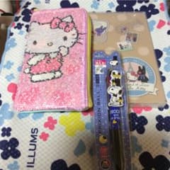 キティーポーチ（スパンコール）文具 ♡山さま用♡のサムネイル
