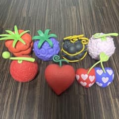 ワンピース 悪魔の実 フィギュア 7種セットのサムネイル